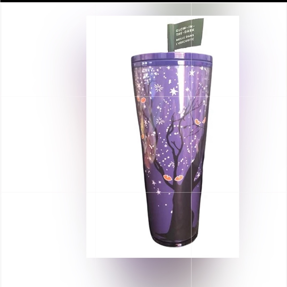 Starbucks Halloween 2022 Cat Eyes Glow in the Dark Tumbler Venti 24 oz